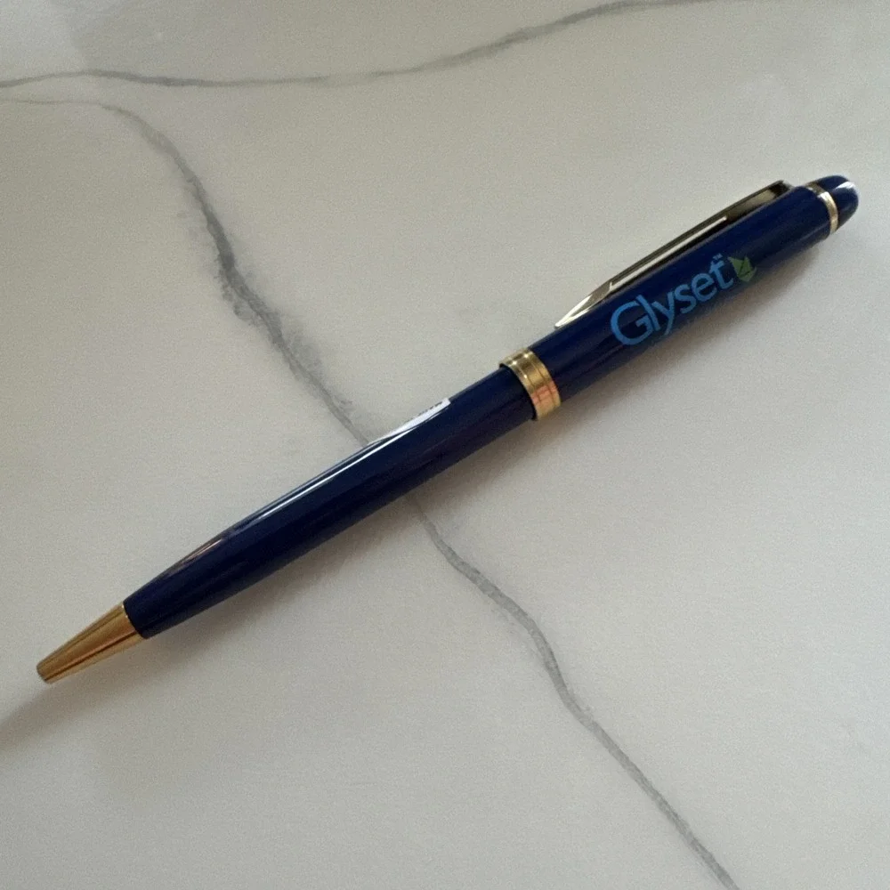 Glyset‎ Metal Pharmaceutical Drug Rep Pens Medical, Collectibles